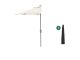 Shadowline balkonparasol 255x135cm