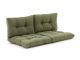 Madison Florance loungekussenset zit ca. 73x73cm rug ca. 73x43cm 4-delig