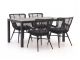 Intenso Asti/Fidenza 160cm dining tuinset 5-delig