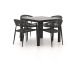 Manifesto Belpasso/Fidenza 90cm dining tuinset 5-delig stapelbaar