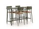 Bellagio Cino 175cm barset 5-delig stapelbaar
