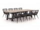 Intenso Asti/Bresimo 330cm dining tuinset 9-delig