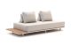 Bellagio San Lupo lounge tuinbank 2-zits links/rechts 253cm