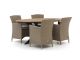 Forza Cecita/Fidenza ovaal 180cm dining tuinset 5-delig