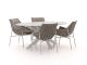 Manifesto Novara/Furato ellips 200cm dining tuinset 5-delig