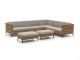 ROUGH-D hoek loungeset 6-delig