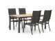 Bellagio Lugo/Linosa 180cm dining tuinset 5-delig verstelbaar
