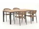 Manifesto Belpasso/Linosa 180cm dining tuinset 5-delig stapelbaar
