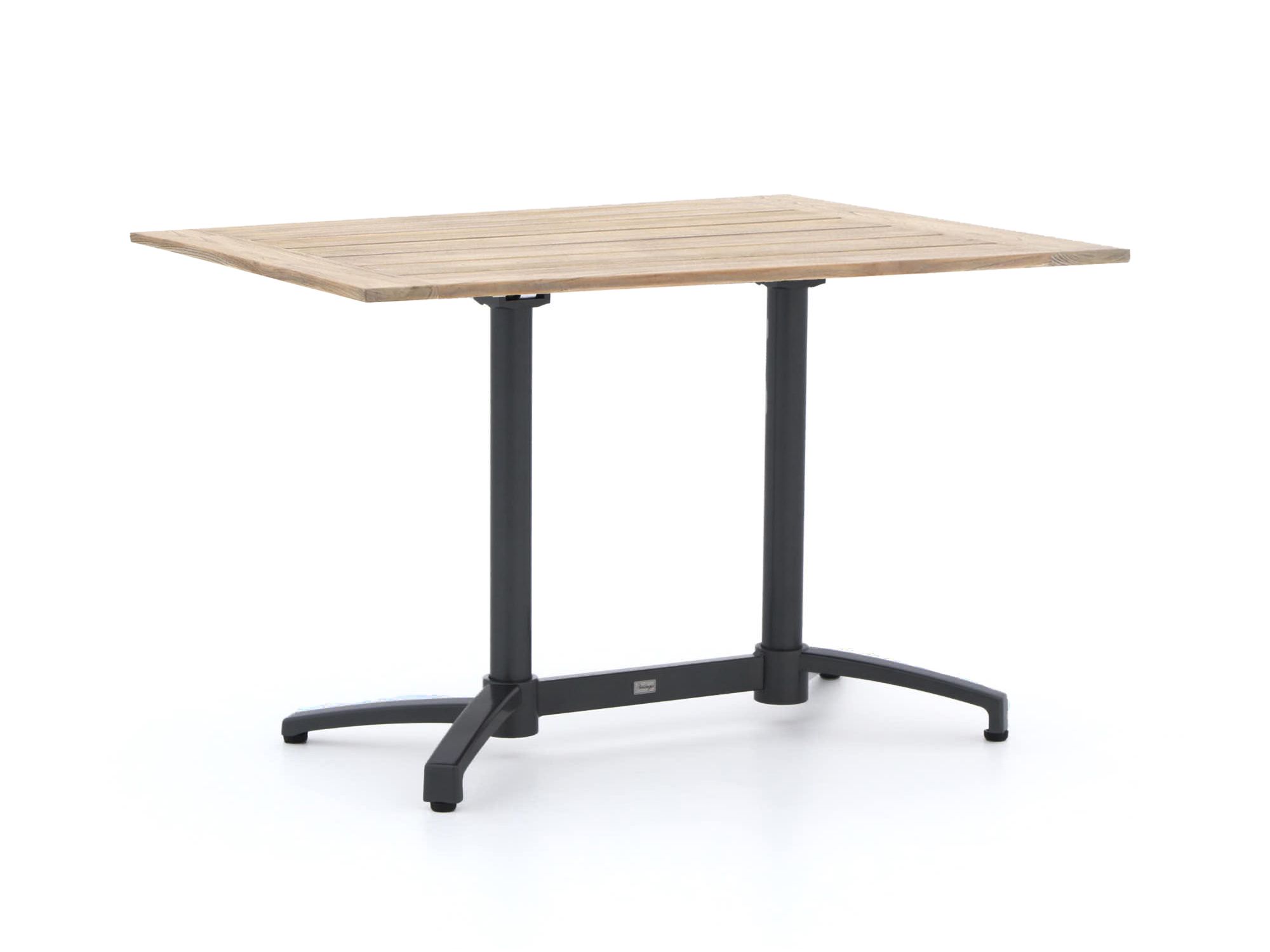 Vierkante klaptafel 140×140cm | houten blad