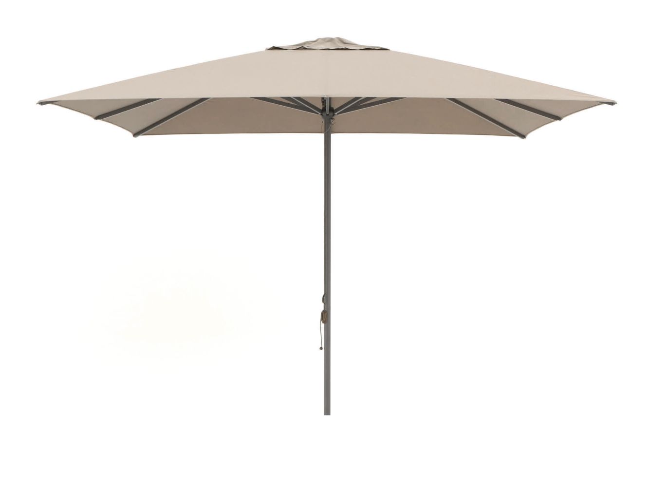 Bij zonsopgang huurder Investeren Shadowline Cuba parasol 350x350cm - Light Taupe (excl. voet) - Kees Smit