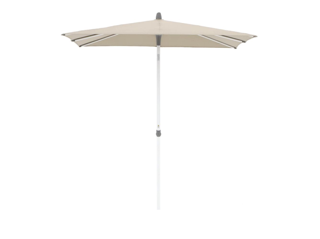 lokaal Religieus Ambacht Glatz Alu-Smart parasol 200x200cm - Taupe (151) (excl. voet) - Kees Smit