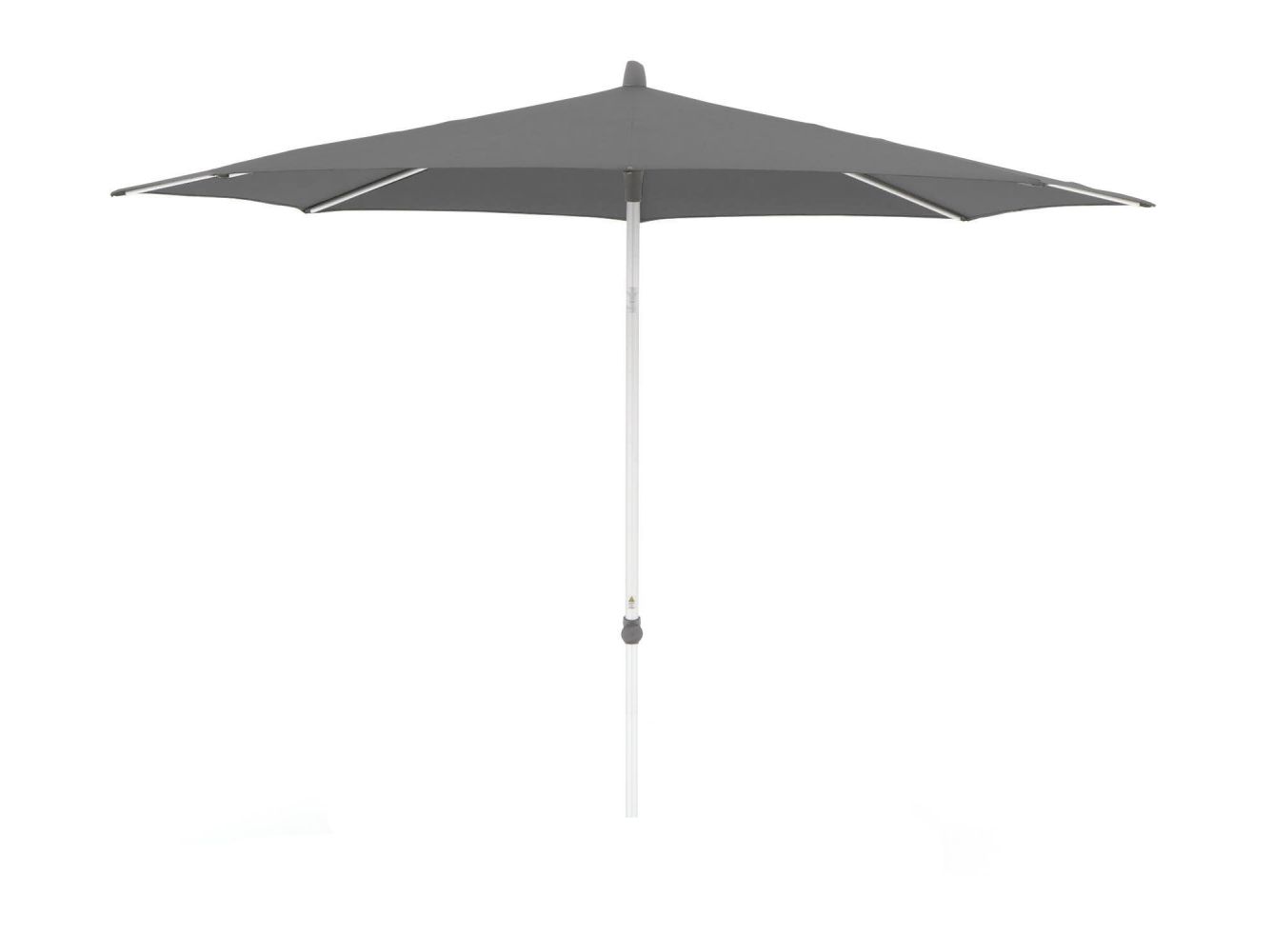 atoom Oost formule Glatz Alu-Smart parasol ø 300cm - Stone Grey (157) (excl.voet) - Kees Smit