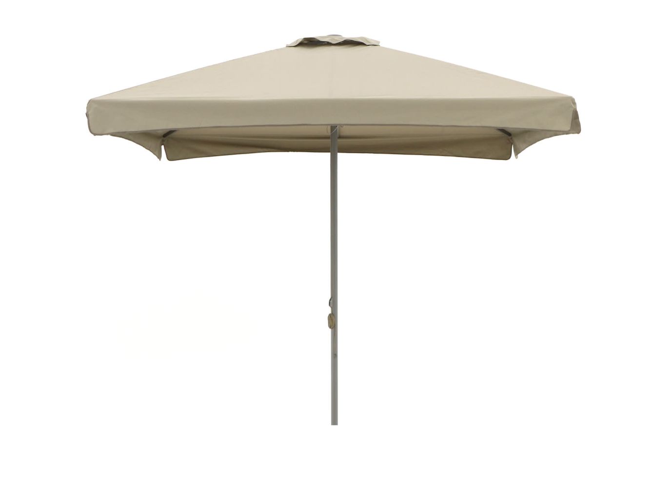 vonnis constant Op te slaan Shadowline Bonaire parasol 300x300cm - Light Taupe (excl. voet) - Kees Smit