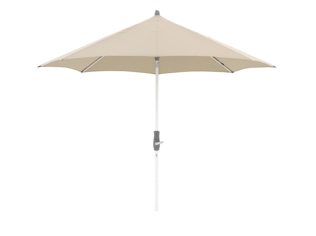 meisje Leninisme schuifelen Glatz Alu-Twist parasol ø 330cm - Taupe (151) (excl. voet) - Kees Smit