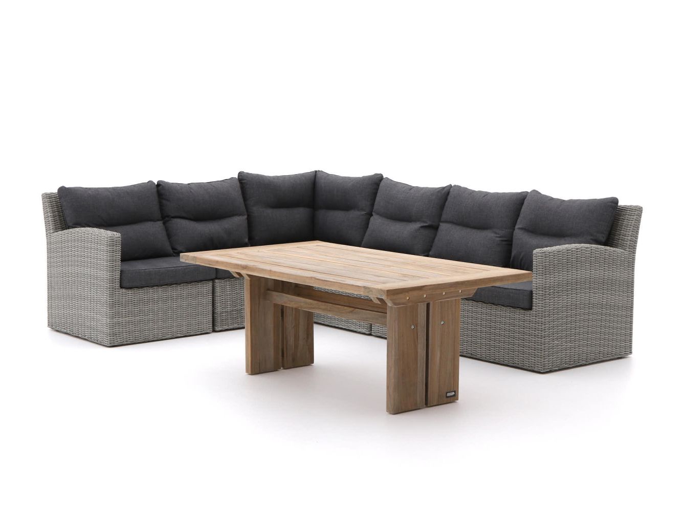 Intenso FelliniROUGH L dining loungeset 7 delig links