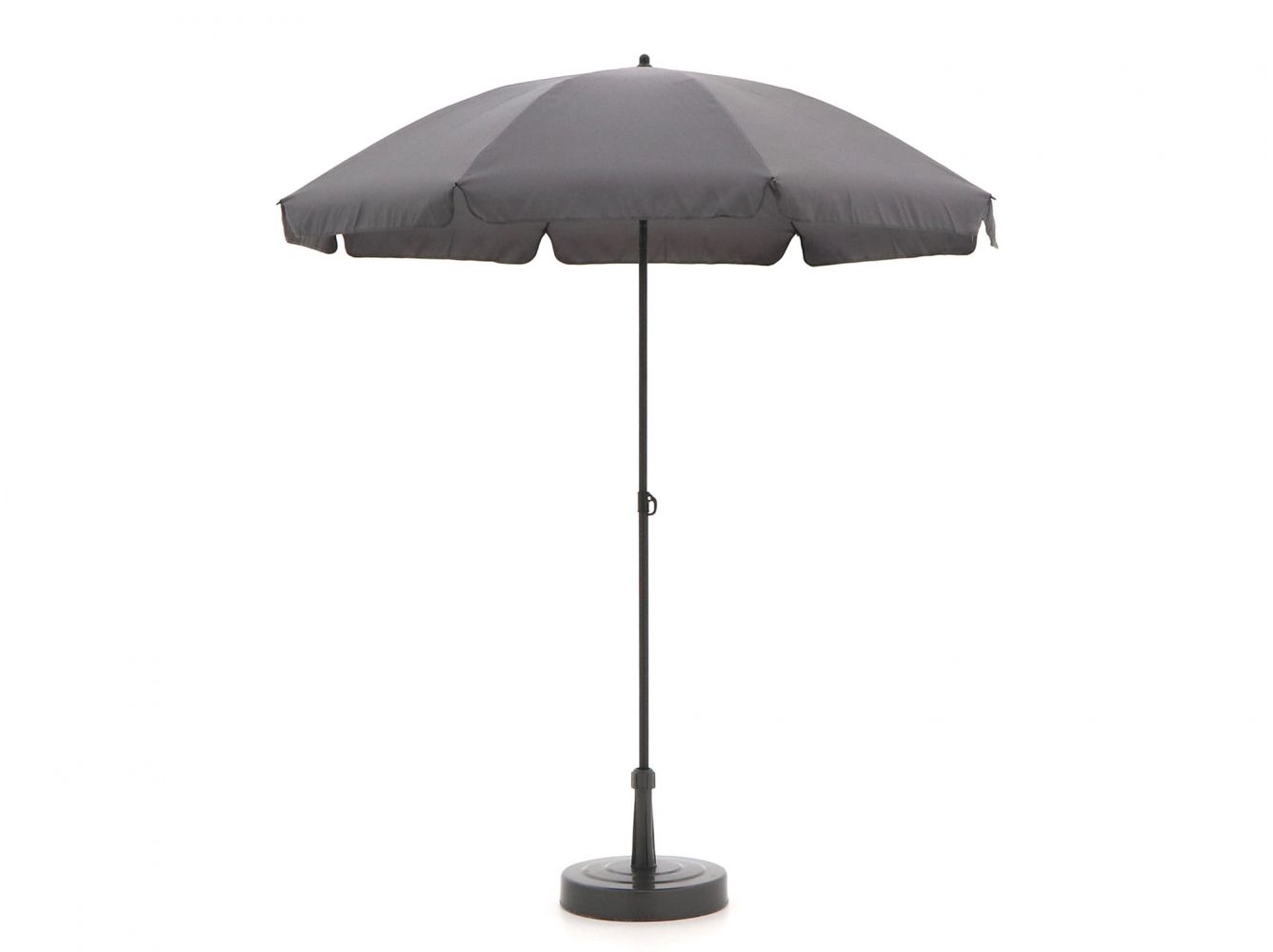 ondernemer Liever aanvaardbaar Madison Las Palmas parasol 200cm met kniksysteem - Grey (incl. 25 kg voet)  - Kees Smit