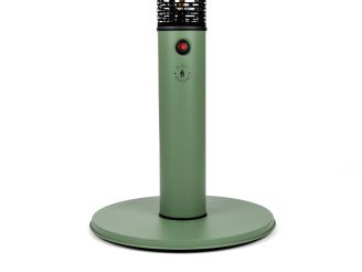 Monti HeatLine Vibe bartafel met terrasverwarmer 1500W ø60cm (h: 110cm) - Green