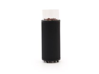 Cosipillar Curved gaslantaarn ø40cm (h:112cm) - Black