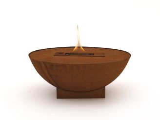 Tenderflame Prometheus 60 haard ø59,5cm (h:28cm) - Cortenstaal (incl. cover)