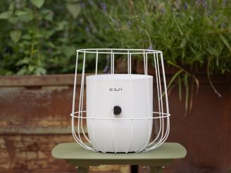 Cosiscoop Basket gaslantaarn ø26cm (h: 31cm) - White