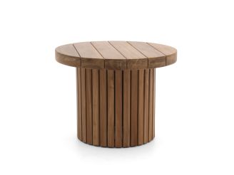 Tierra Outdoor Marapa lounge tuintafel ø 60cm (h: 45cm) - Teakhout