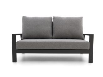 Tierra Outdoor Musone lounge tuinbank 2-zits 170cm - Charcoal (incl. kussens)