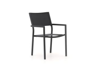 Bellagio Roma/Fidenza 160cm dining tuinset 5-delig stapelbaar