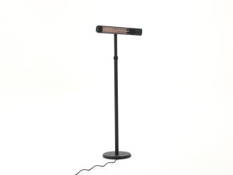 Sunred Dark staande terrasverwarmer 2500 Watt - Black