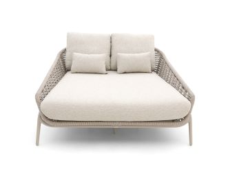 SUNS Casto daybed - Taupe - Naturel - Bruin - Rope (touw)