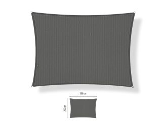 Shadow Comfort schaduwdoek rechthoek 200x300cm - Cool Grey