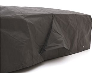 Kees Smit Tuinmeubelhoes ligbed 220x95x30cm - Grijs