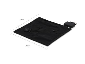 Kees Smit Warmte-element 40x40cm t.b.v. sierkussen - Black (incl. powerbank & adapter)