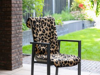 Qnuss Qleed warmtedeken 135x45cm - Panter Limited (incl. powerbank)