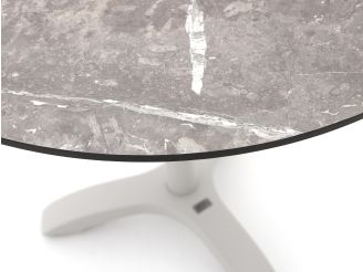 Bellagio Lisio tuintafel ø80cm (h:73cm) - Kunststof