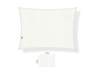 Shadow Comfort schaduwdoek rechthoek 300x500cm - Arctic White