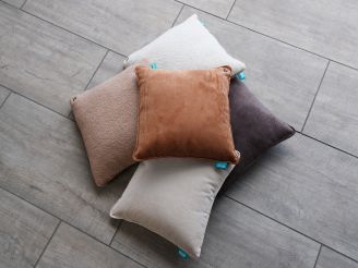 Qnuss Qord warmtekussen 45x45cm - Cinnamon Swirl (incl. powerbank)