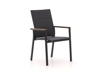 Bellagio Albinea/Lodola ø130cm dining tuinset 5-delig stapelbaar
