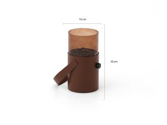 Cosiscoop Original gaslantaarn ø16cm (h:30cm) - Mocha Brown