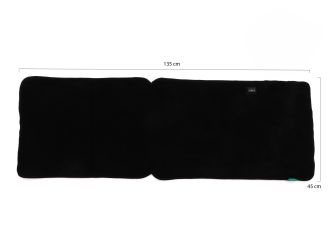 Qnuss Qleed warmtedeken 135x45cm - Zwart (incl. powerbank)