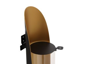 Tenderflame Cycloflame wandhaard 16,5x16,5x81cm - Gold
