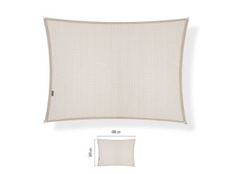 Shadow Comfort schaduwdoek rechthoek 300x400cm waterdicht - Sand