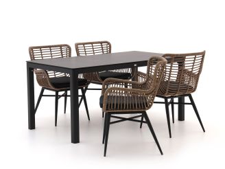 Intenso Asti/La Fonte 160cm dining tuinset 5-delig