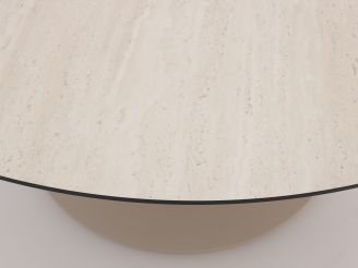 Bellagio La Fonte dining tuintafel ø 150cm - Travertin
