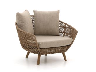 Intenso Stila/Cosiloft Novi stoel-bank loungeset met vuurtafel 4-delig