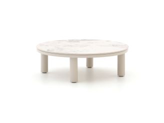 Bellagio Sarsina lounge tuintafelset ø85cm(h:27cm)/ø65cm (h:21cm) - Sintered stone