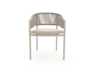 Bellagio Panaro/ROUGH-Y Ellips 200cm dining tuinset 5-delig stapelbaar