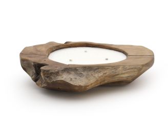Tierra Outdoor Bowl buitenkaars ø 50cm - Teak