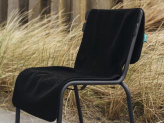 Qnuss Qleed warmtedeken 135x45cm - Zwart (incl. powerbank)