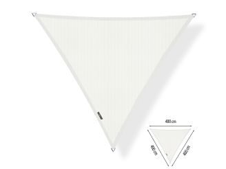 Shadow Comfort schaduwdoek driehoek 400x400x400cm - Arctic White