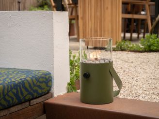 Cosiscoop Original gaslantaarn ø16cm (h:30cm) - Moss green